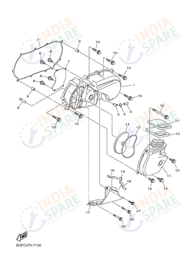 CRANKCASE COVER 1